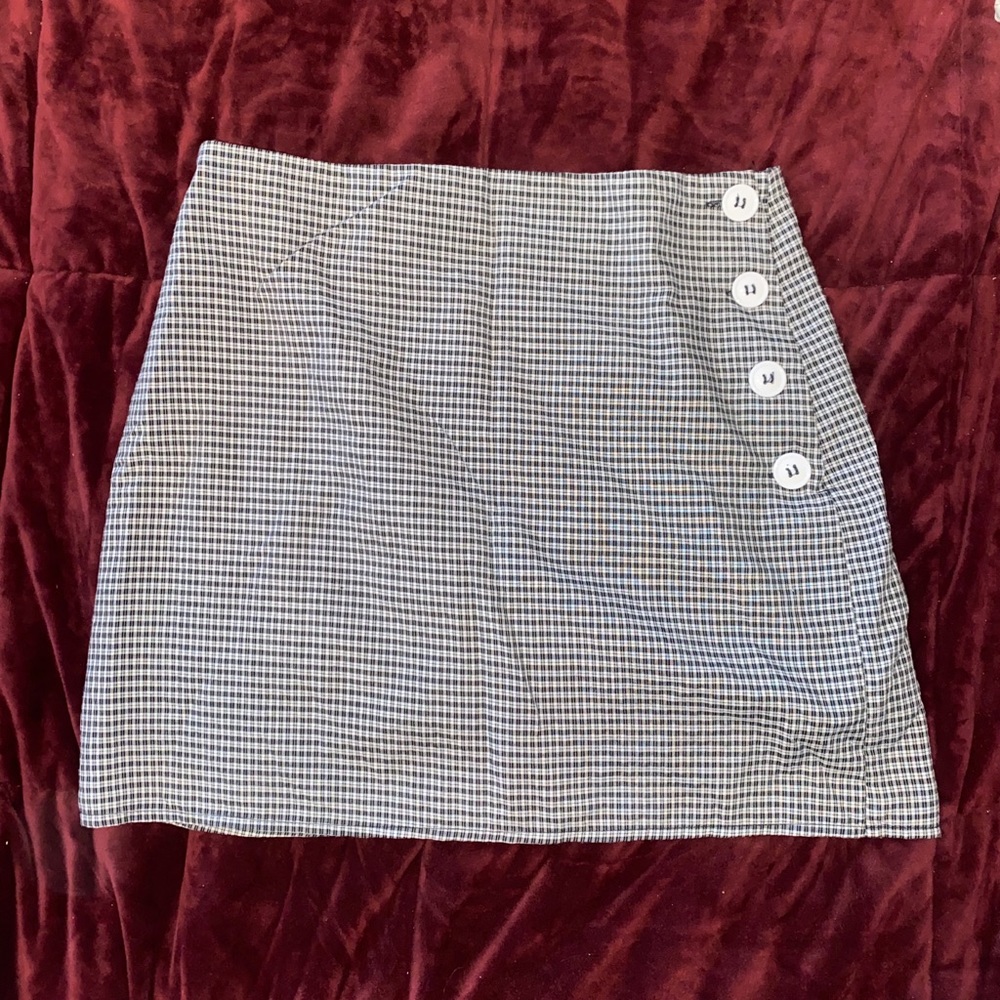 Urban Outfitters Gingham Mini Skirt